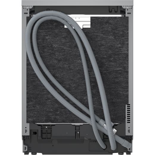 LG TrueSteam™ QuadWash™ Standard Dishwasher - Silver - Back shot