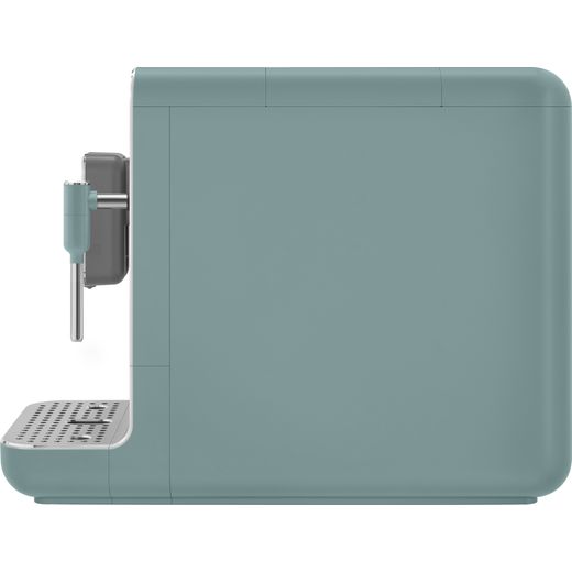 Smeg BCC12EGMUK Coffee Machines Green - Side shot