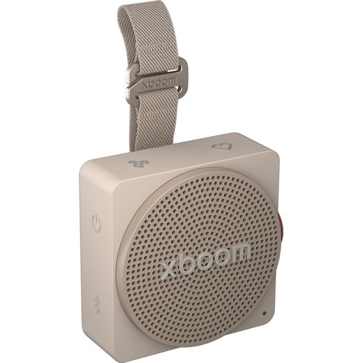 LG xboom Mini Wireless Speaker - Grey - right perpsective shot