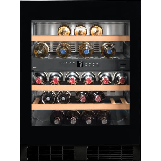 Liebherr UWTgb1682 Built In Wine Cooler - Black / Glass - G Rated