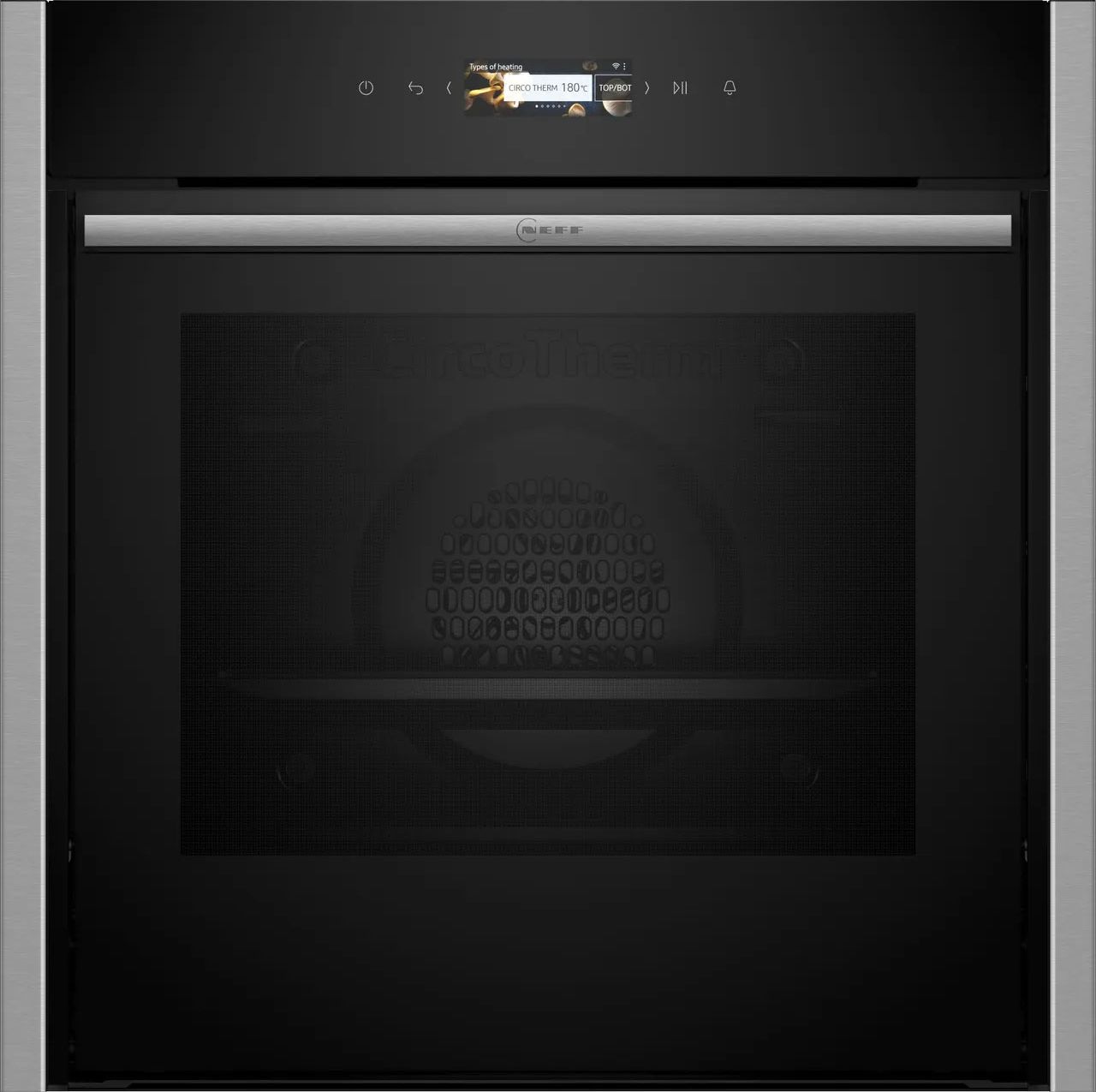 NEFF B54CR31N0B Built-In Electric Single Oven - Stainless Steel - 71L - CircoTherm