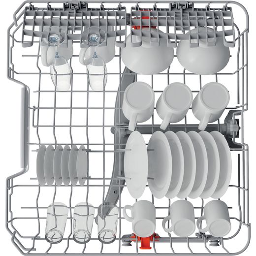 otpoint Standard Dishwasher - Stainless Steel - top view shot
