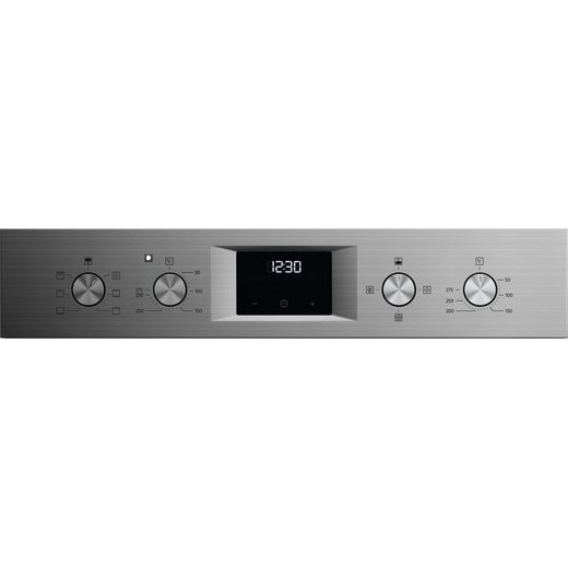 AEG OU5NP20M Built In Electric Double Oven - Stainless Steel - Control panel