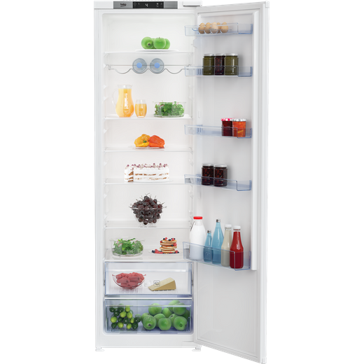 Beko BLSD3577 Integrated Upright Fridge - Sliding Door Fixing Kit - White - F Rated