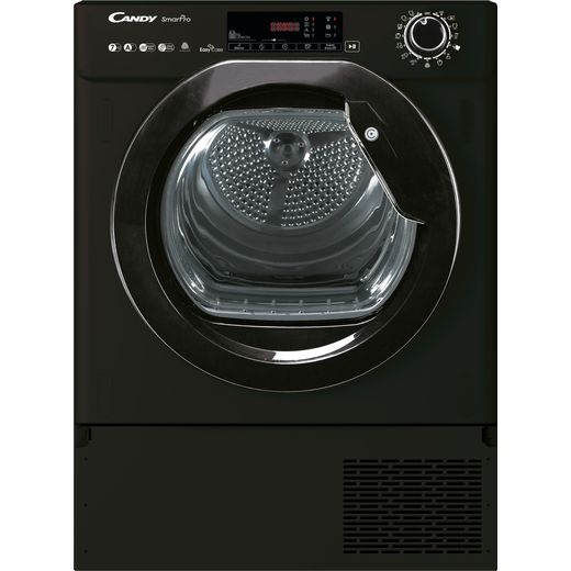 Candy BCTDH7A1TCEB Integrated Wifi Connected 7Kg Heat Pump Tumble Dryer - Black - A+ Rated