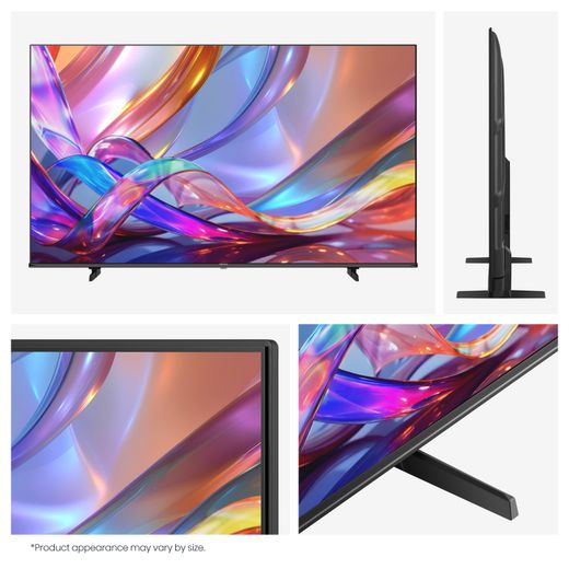 Hisense 58" 4K Ultra HD DLED Smart TV - Combination shot