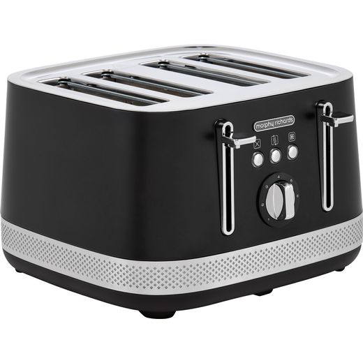 Morphy Richards Illumination 248020 4 Slice Toaster - Black