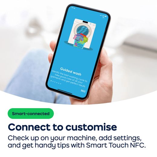 Candy Smart 8Kg Condenser Tumble Dryer - White - Annotation - Smart Touch App