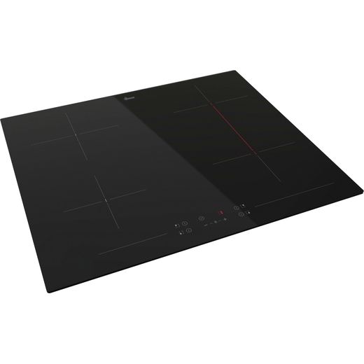 Hoover H-HOB 300 59cm Ceramic Hob - Black - Right perspective shot 