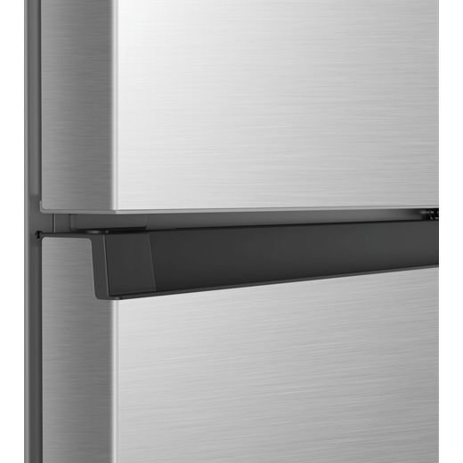 Hoover HONCQ3T518ENXK 185cm 50/50 Frost Free Fridge Freezer - Silver - door handle shot