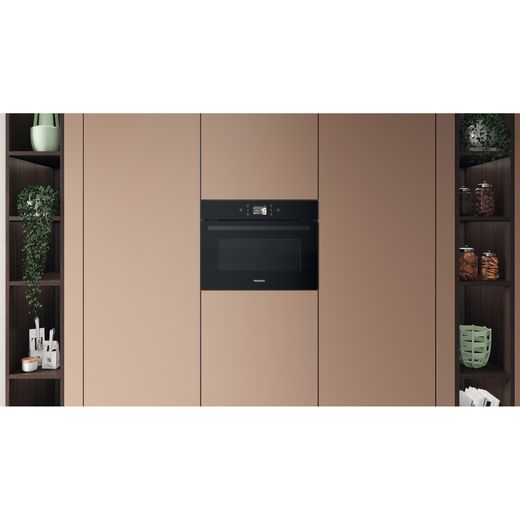 Hotpoint HCW9OWPHTSBUK Microwave Black - Microwave in kitchen