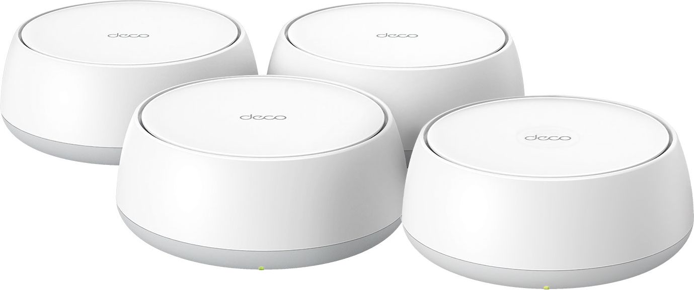 TP-Link - Deco BE22 - Mesh WiFi System - 4-Pack - White