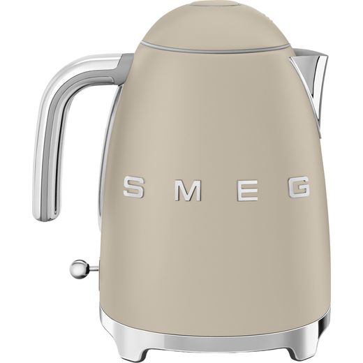 Smeg 50's Style KLF03MLMUK Kettle - Moonlight - Side shot