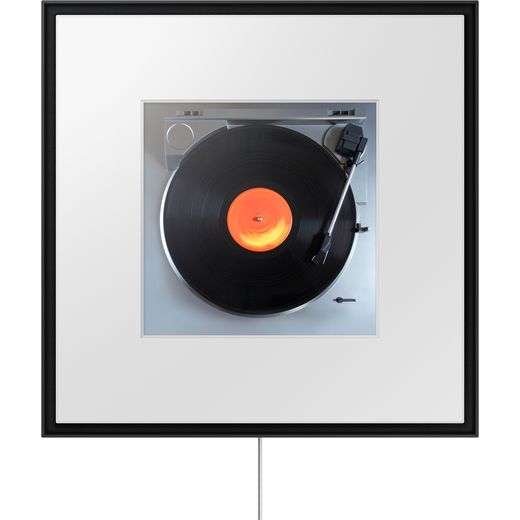Samsung Music Frame Wireless Speaker - Black - Front shot 