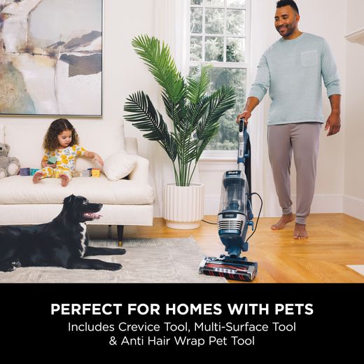 Shark AZ3000UKT Upright Vacuum Cleaner - Annotation - Perfect for home with pets shot