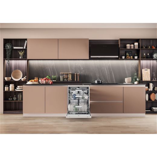 Hotpoint Standard Dishwasher - Silver - Dishwasher in kitchen