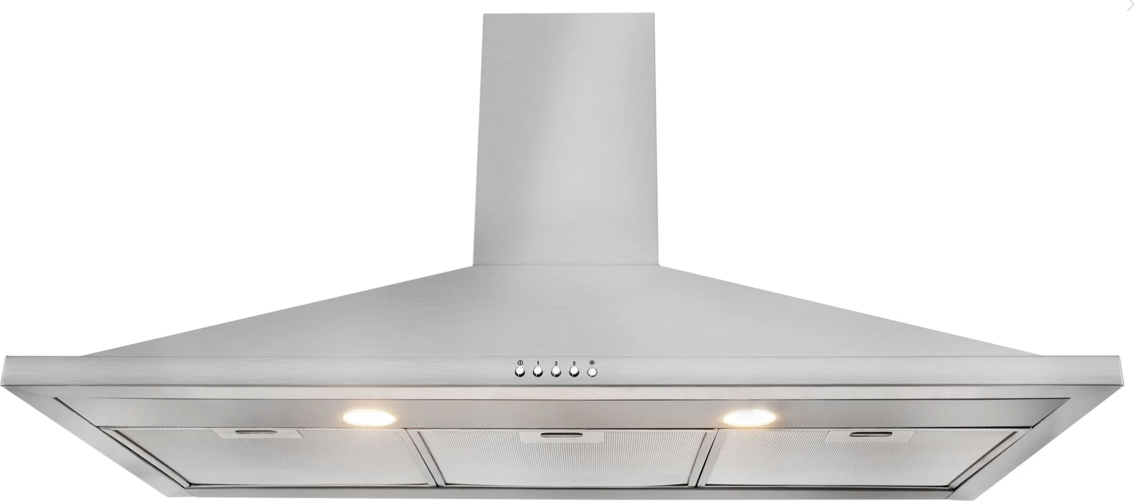 Leisure 100cm Chimney Cooker Hood - Stainless Steel - Built-in