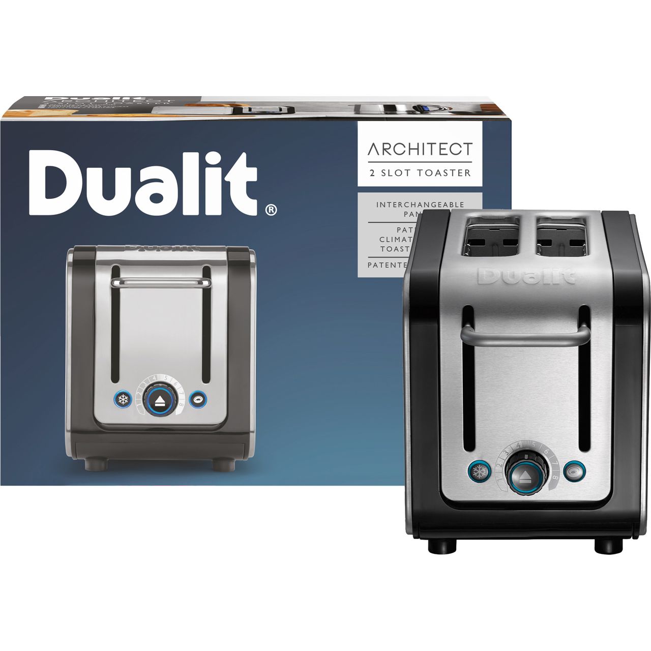 Dualit hotsell toaster blue