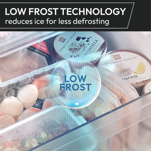 Hoover H-FREEZE 300 MINI Under Counter Freezer - Stainless Steel  - Annotation - Low_Frost