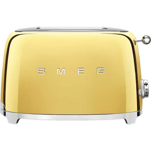 Smeg TSF01GOUK 2 Slice Toaster - Gold