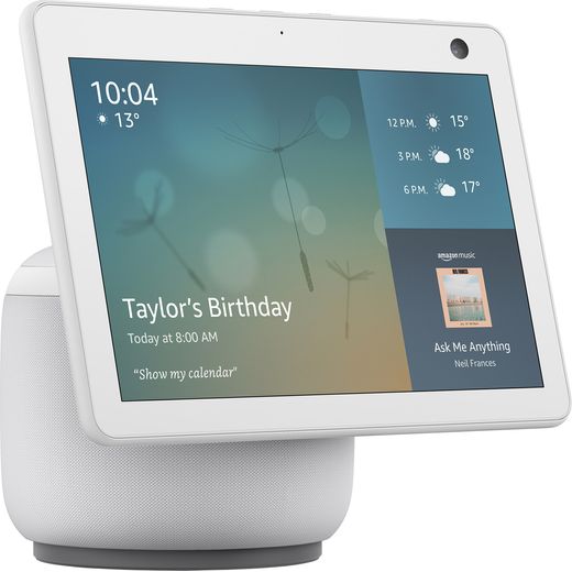 Amazon Echo Show 10 with Alexa - 10.1" Screen - White