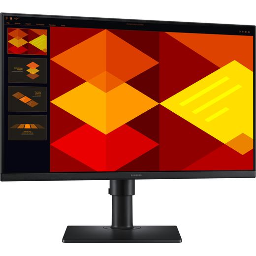 Samsung S40GD 24" Full HD 100Hz Monitor - Black - Right perpsective shot