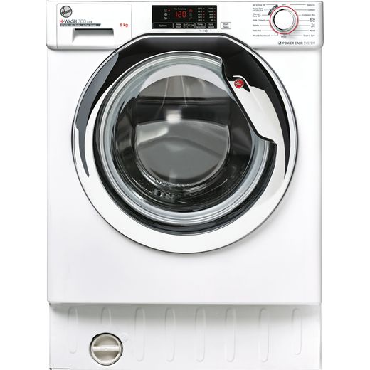 Hoover HBWS48D1ACE Integrated Washing Machine with 1400 rpm - White - C Rated