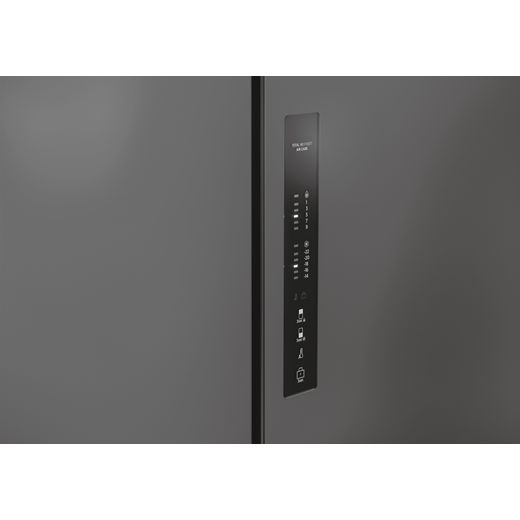 Hoover American Fridge Freezer - Inox  - Control panel shot