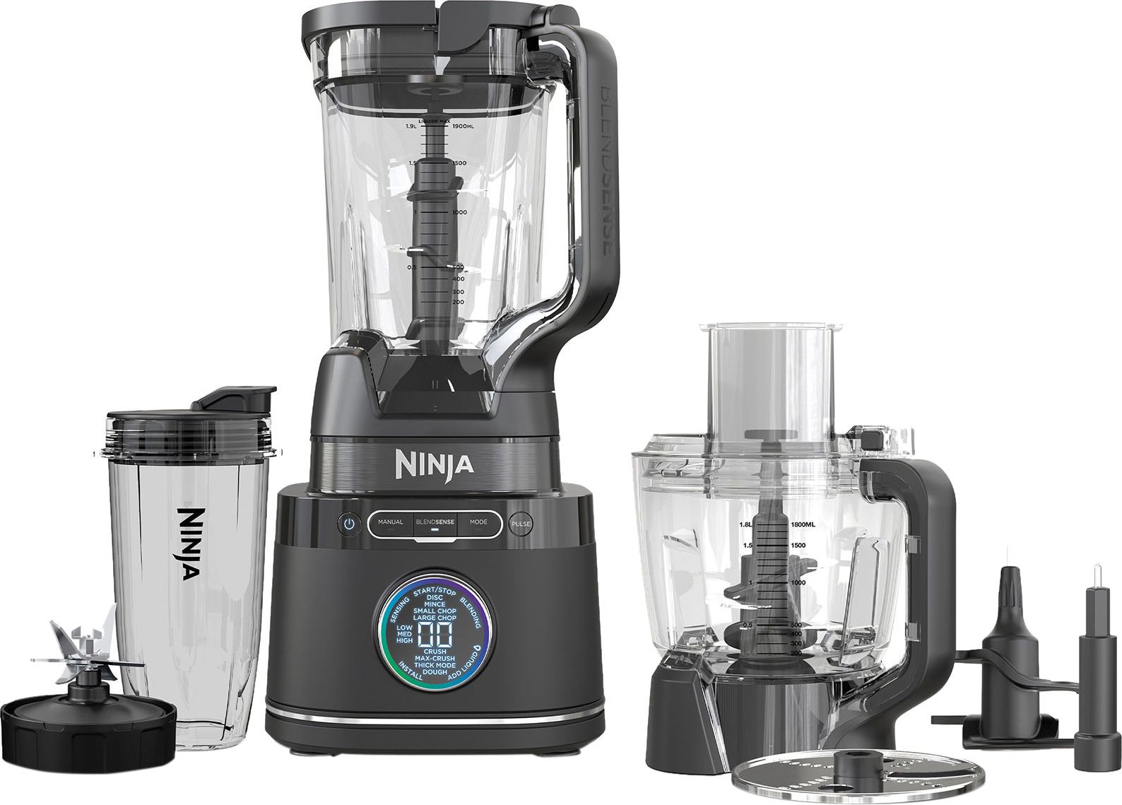 Image of Ninja Detect Duo Power Blender Pro TB401UK 1.9 Litre Blender - Black, Black