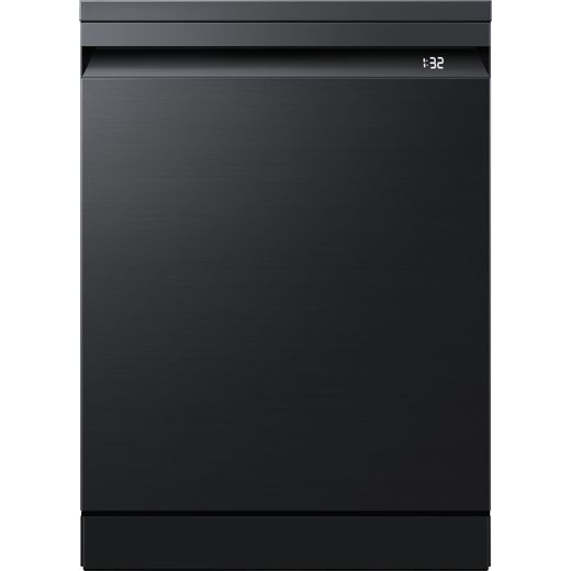Samsung Series 9 WaterJet Clean™ Standard Dishwasher - Black - front shot