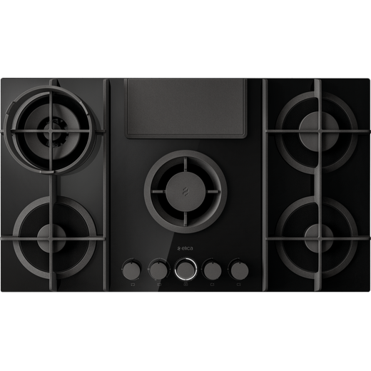 Elica NT-FLAME BG RC Built In Gas Hob - Black