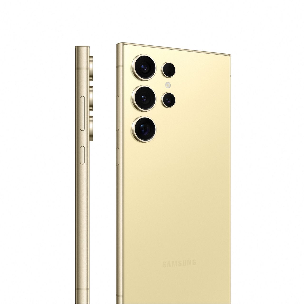Samsung Galaxy S24 Ultra 256GB Smartphone in Titanium Yellow