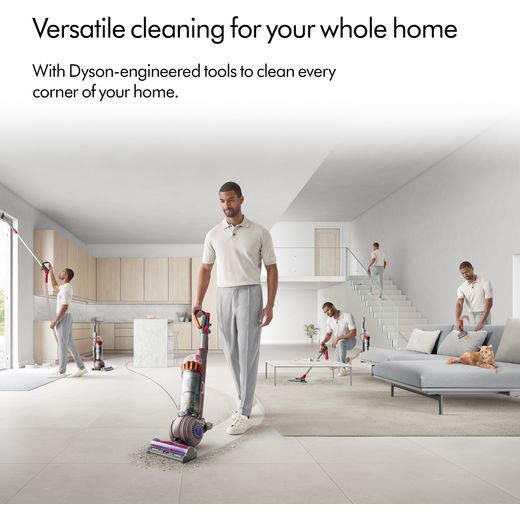 Dyson Ball Animal Upright Vacuum Cleaner - Annotation - Versatile cleaning shot