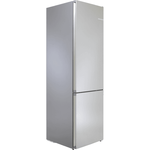 Bosch Series 4 70/30 Frost Free Fridge Freezer - Silver - Right perspective