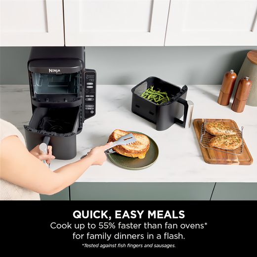 Ninja Double Stack XL SL300UK - Grey - Annotation - Quick easy meals