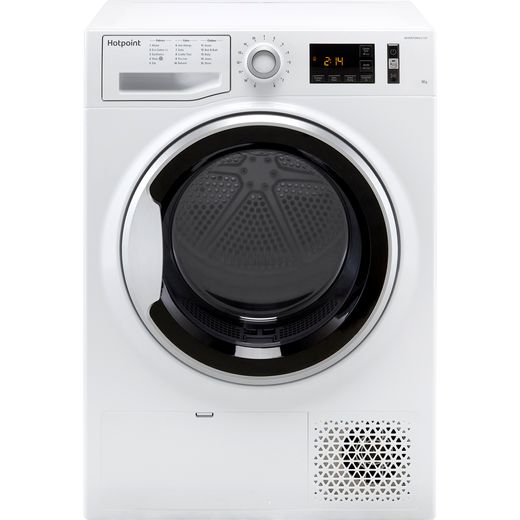 Hotpoint NTM1192SKUK 9Kg Heat Pump Tumble Dryer - White - A++ Rated