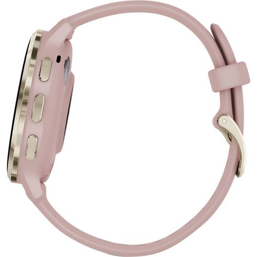 Garmin Venu® 3S, GPS - 41 - Soft Gold / Dust Rose - side shot