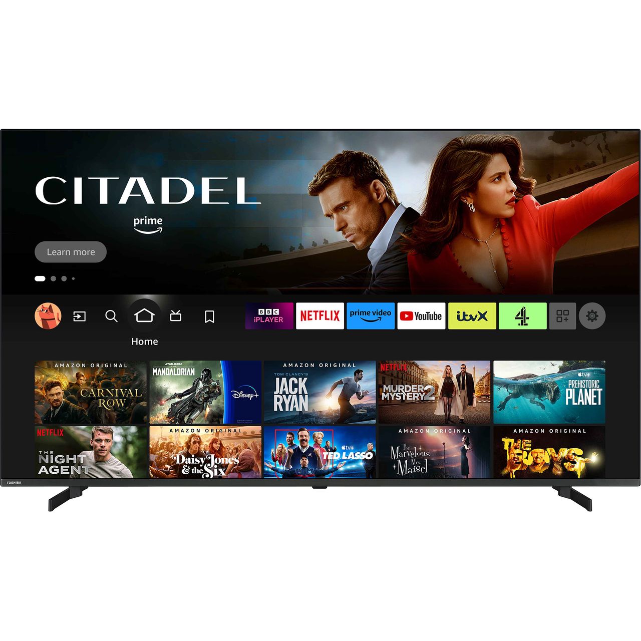 Toshiba 70-inch 4K Ultra HD QLED Smart Fire TV | QF5D | ao.com
