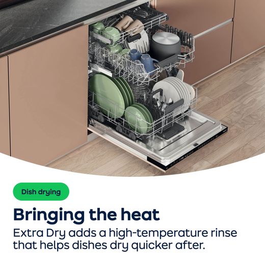 Hotpoint Standard Dishwasher - Stainless Steel - AO Annotation - Extra-Dry