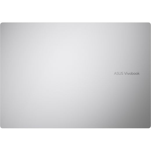 Asus Vivobook 16 16" Laptop - AMD Ryzen™ AI 7, 1TB SSD, 16 GB RAM - Silver - Top view shot