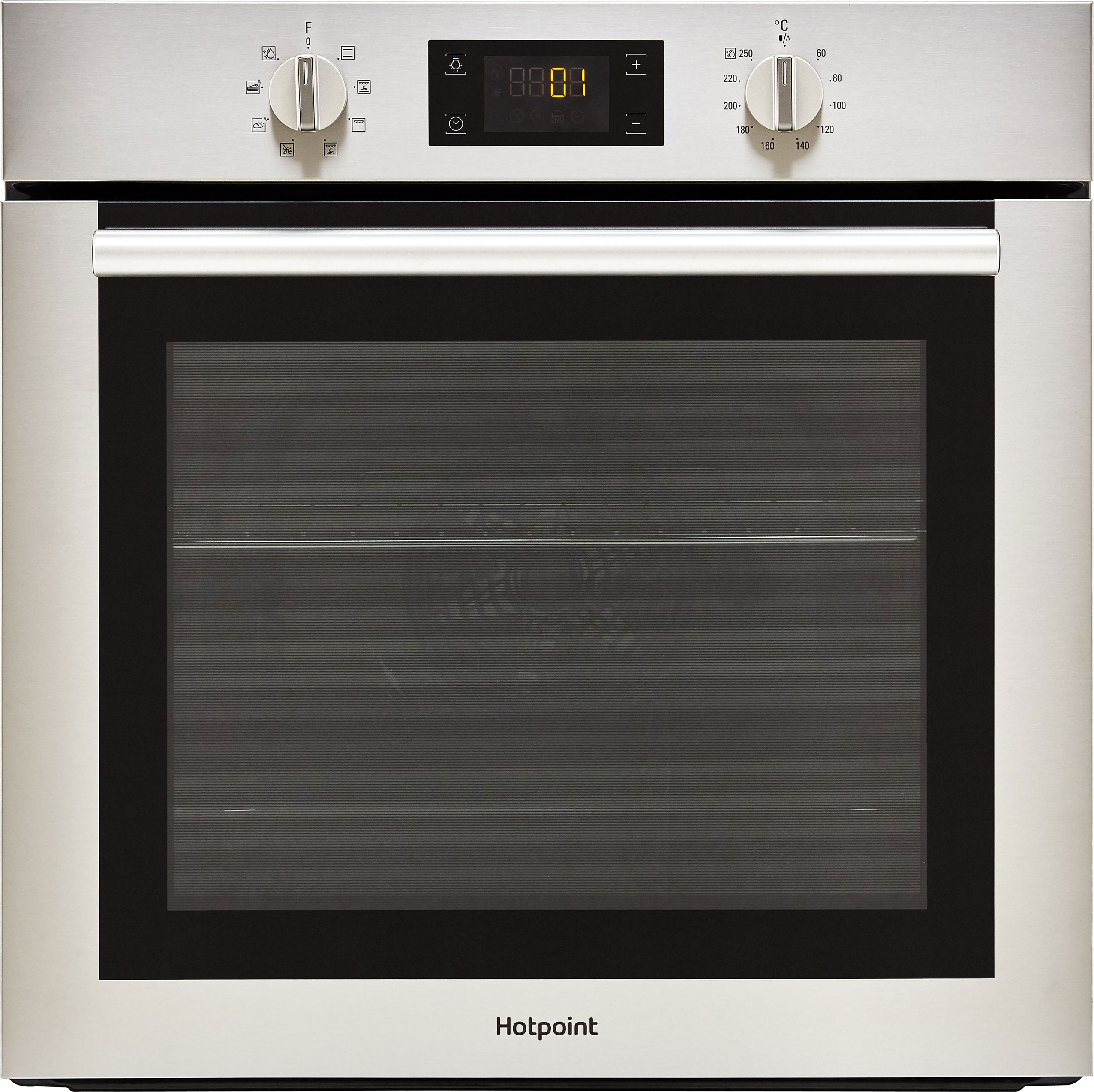 Hotpoint Class 4 SA4544HIX Built In Electric Single Oven - Stainless Steel - A Rated, Stainless Steel
