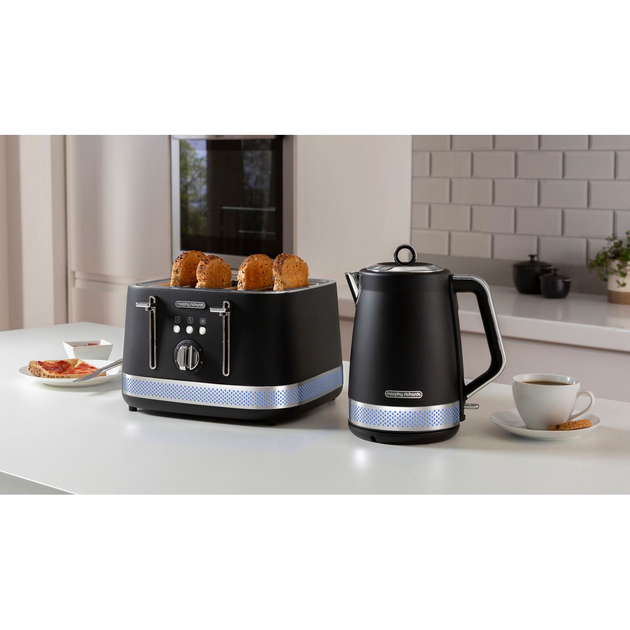 morphy richards illumination kettle and toaster