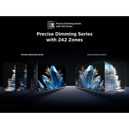 TCL C6K 65" 4K Ultra HD QLED Smart Google TV [2025] - 65C6K-UK - Annotation - Precise dimming series
