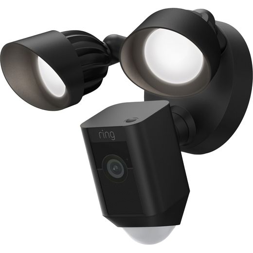 Ring Floodlight Cam Wired Plus Full HD 1080p - Black