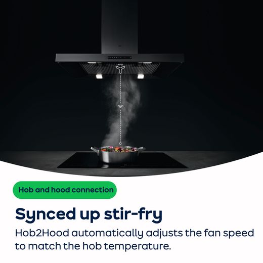 AEG 8000 AuroraTech® 90cm Cooker Hood - Black - AO Annotation -  Hob2Hood