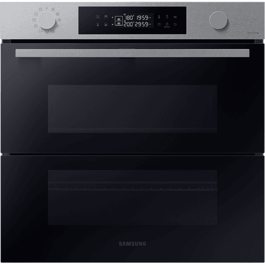 Samsung Series 4 Dual Cook Flex™ NV7B45305AS Wifi Connected Built In Electric Single Oven with Pyrolytic Cleaning - Stainless Steel - A+ Rated
