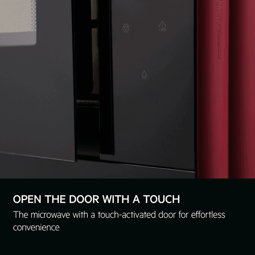 AEG Integrated Microwave 25.37 - Annotation - Touch activated door