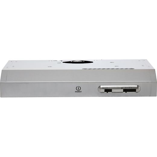 Indesit 60 cm Visor Cooker Hood - Stainless Steel