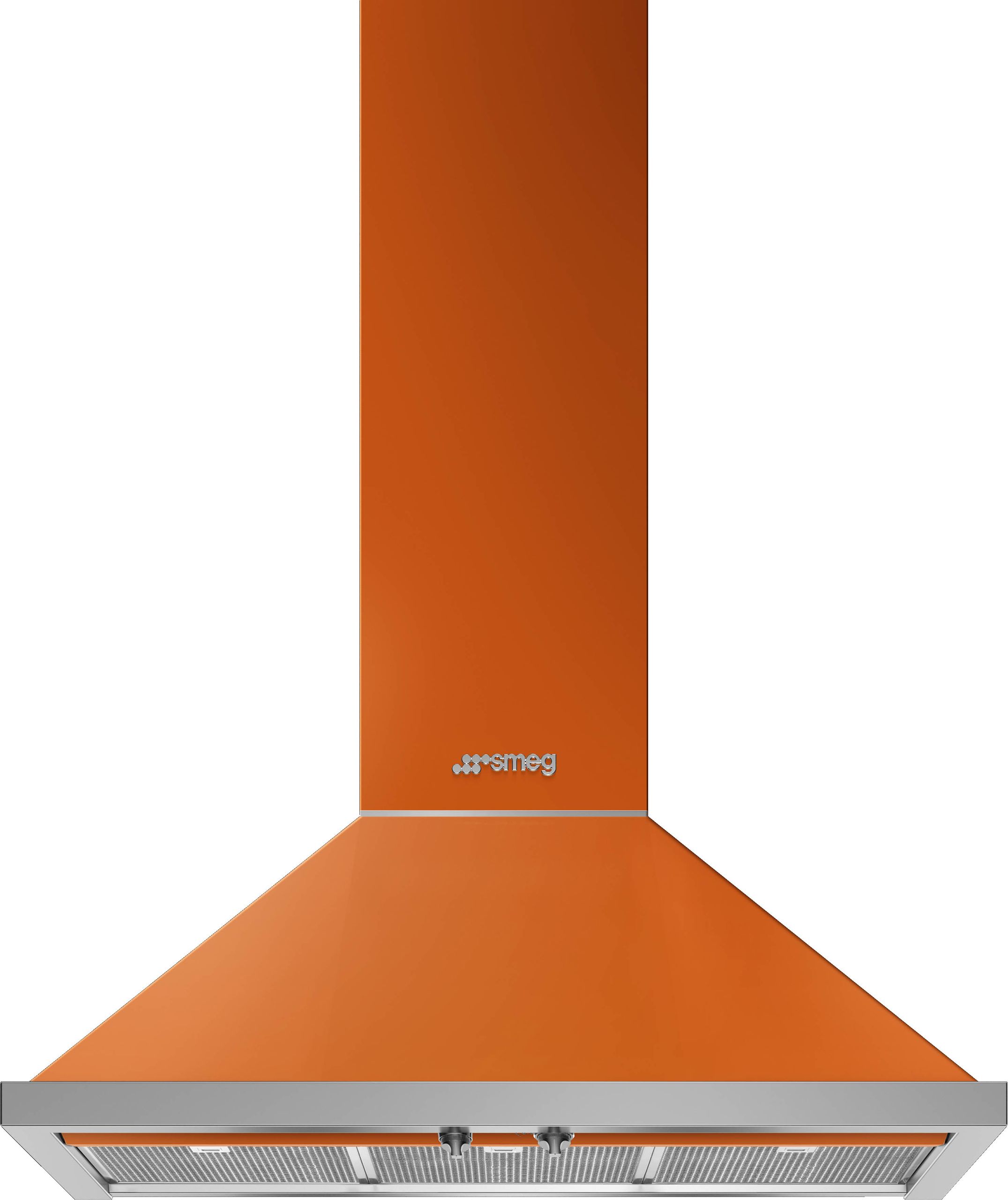 Smeg KPF9OR Cooker Hood - 90cm - Orange