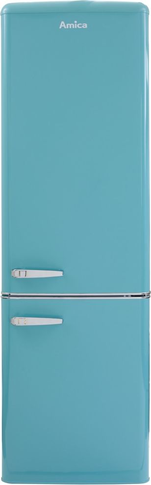 Amica FKR29653DEB Fridge Freezer - Blue - 181L Fridge Capacity - 63L Freezer Capacity